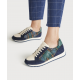 The Roadrunner - Navy Plaid Suede