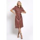 Morgan Midi Vegan Dress