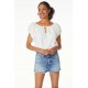 Boatneck Tie Top
