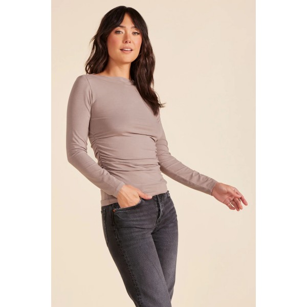Slash Neck Top