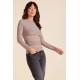 Slash Neck Top