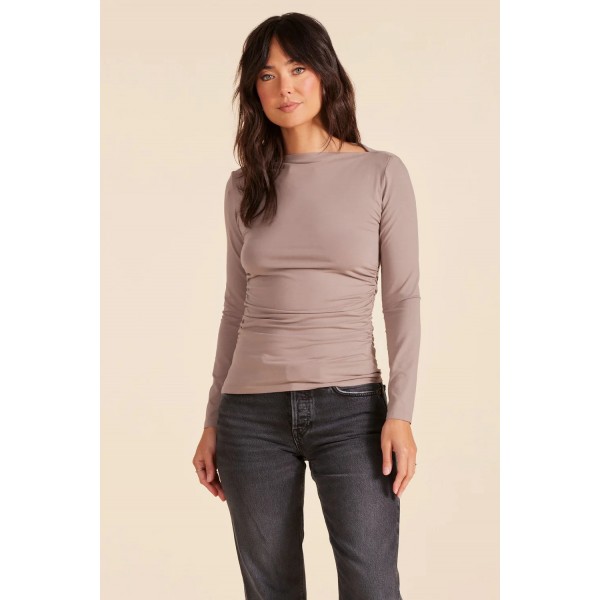 Slash Neck Top