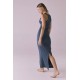 Bliss Ruched Maxi Dress