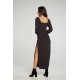 Smocked Long Dress
