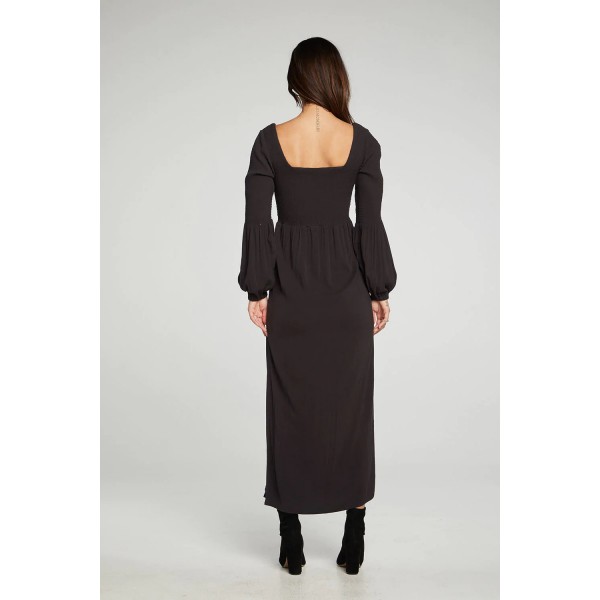 Smocked Long Dress