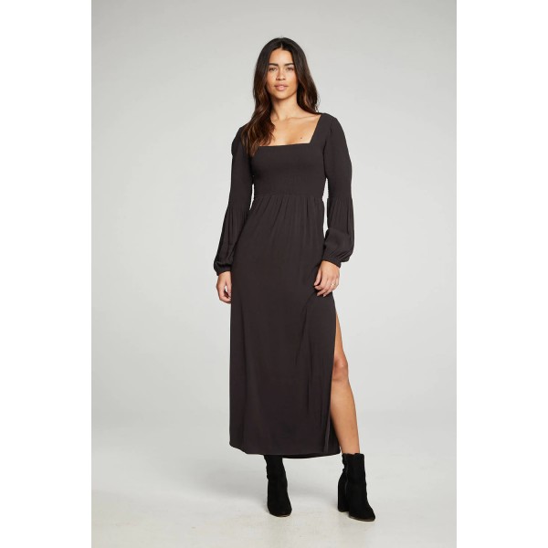 Smocked Long Dress