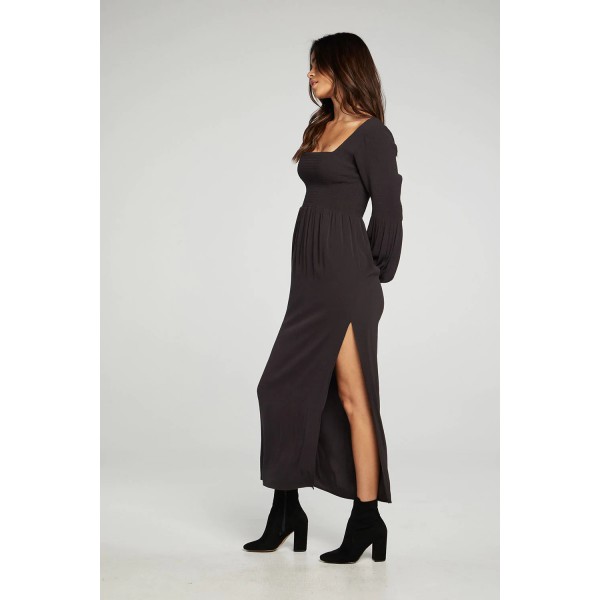 Smocked Long Dress