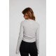 Crystal Shirred Top