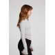 Crystal Shirred Top