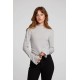 Crystal Shirred Top