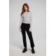 Crystal Shirred Top