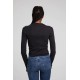 Crystal Shirred Top