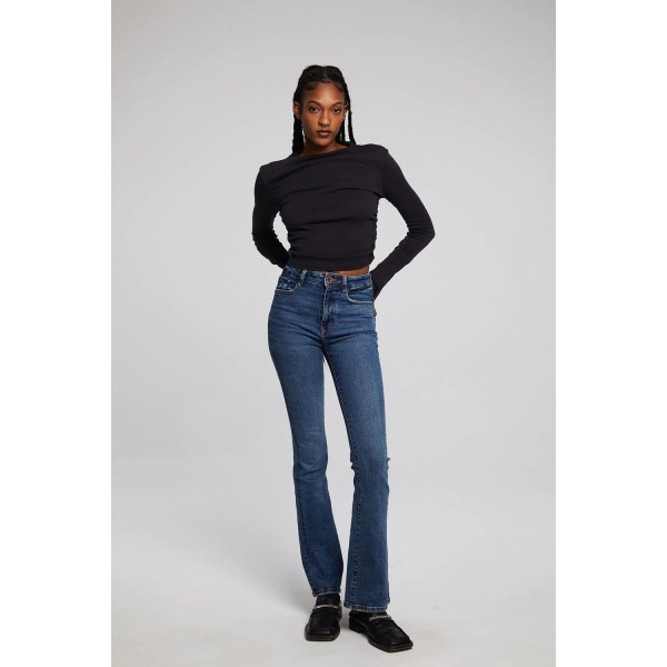 Crystal Shirred Top