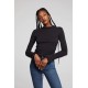 Crystal Shirred Top