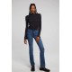 Crystal Shirred Top