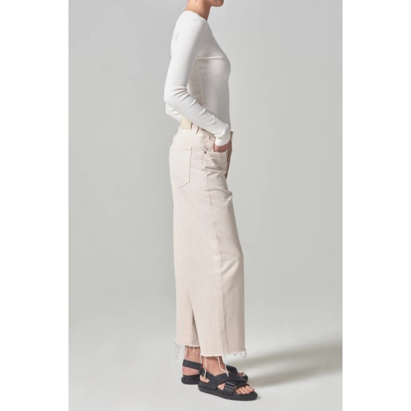 Ayla Raw Hem Crop