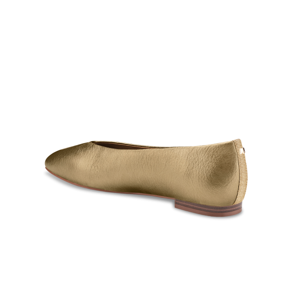 The Crane - Antique Gold Leather