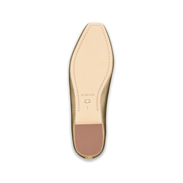 The Crane - Antique Gold Leather