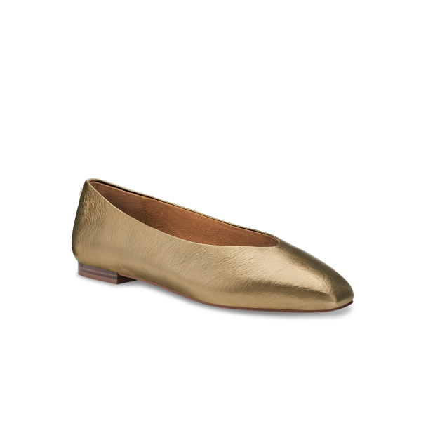 The Crane - Antique Gold Leather