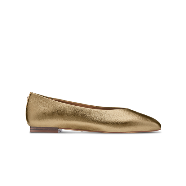 The Crane - Antique Gold Leather