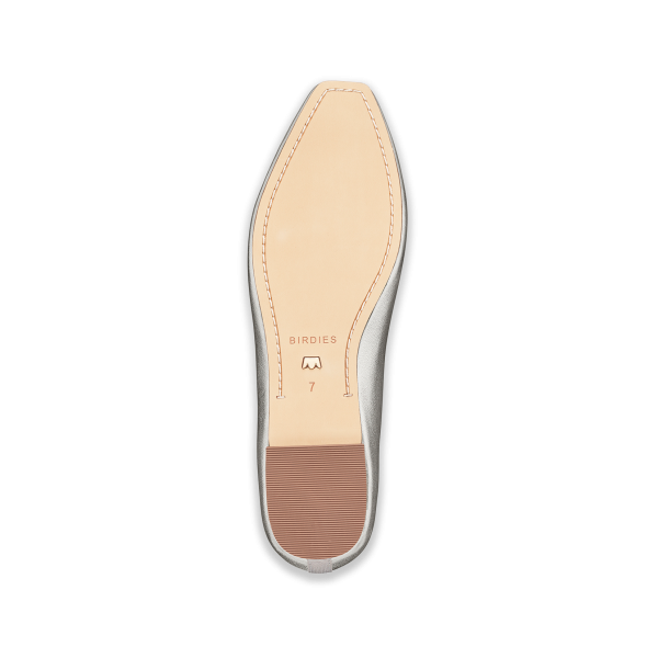 The Crane - Silver Leather