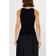 Lace Trim Knit Tank