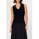 Lace Trim Knit Tank