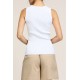 Lace Trim Knit Tank