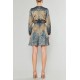 Mandarin Collar Dress