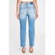 Straight Up High Rise Jean