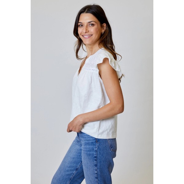 Embroidered Top