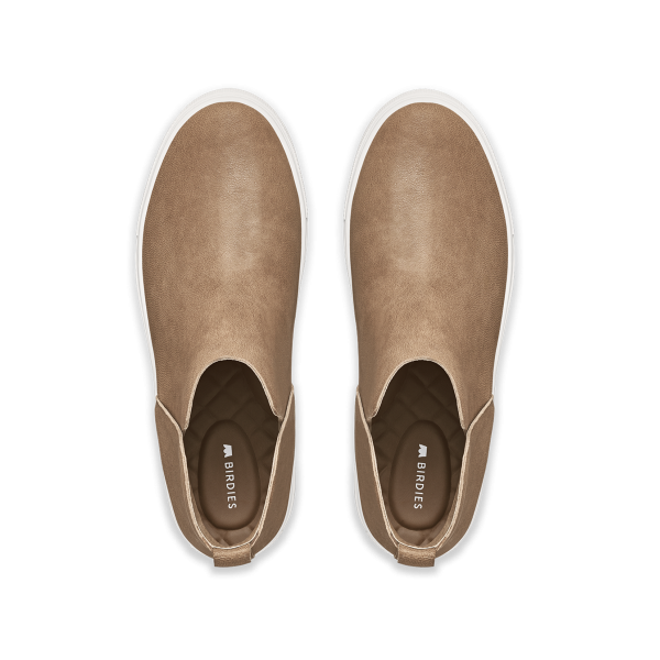 The Falcon - Cafe au Lait Leather