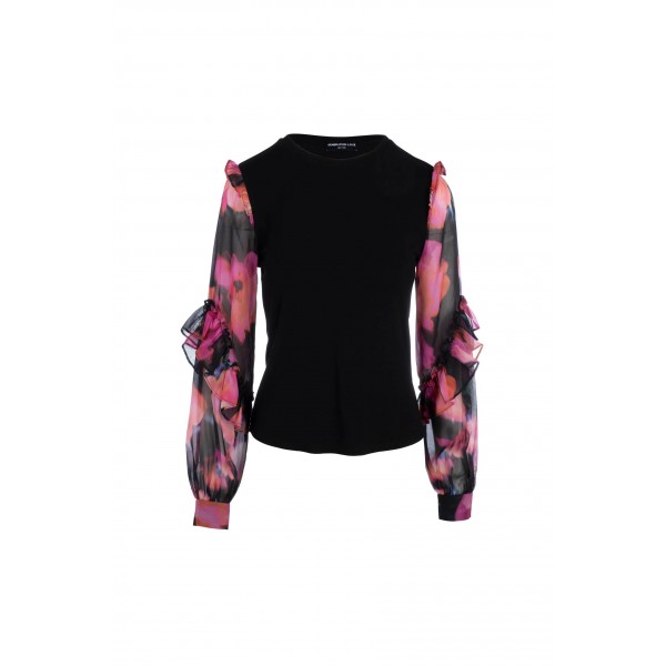 Joni Floral Sleeve Top