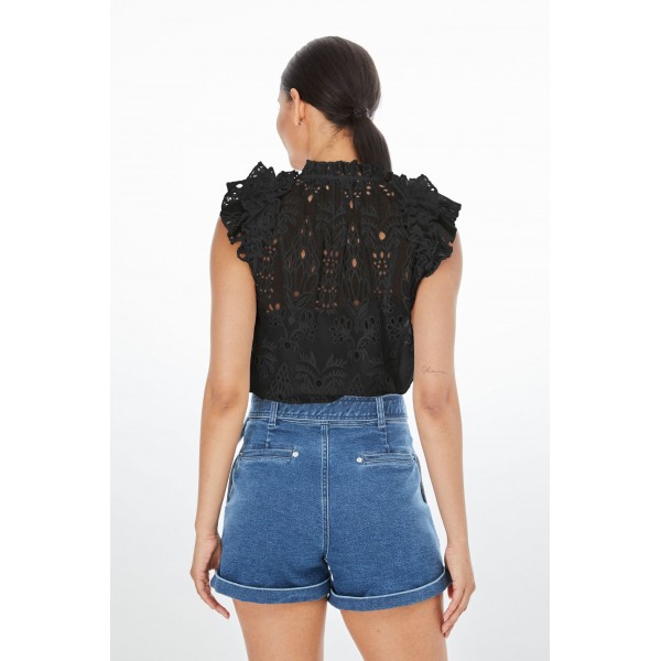 Joy Embroidered Top