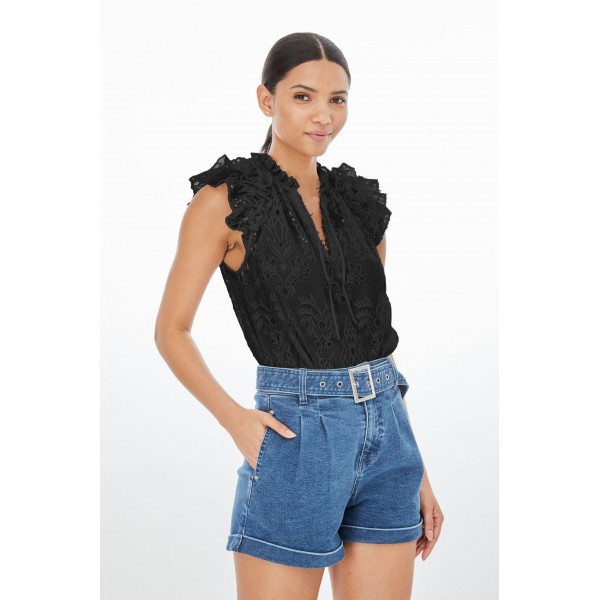 Joy Embroidered Top
