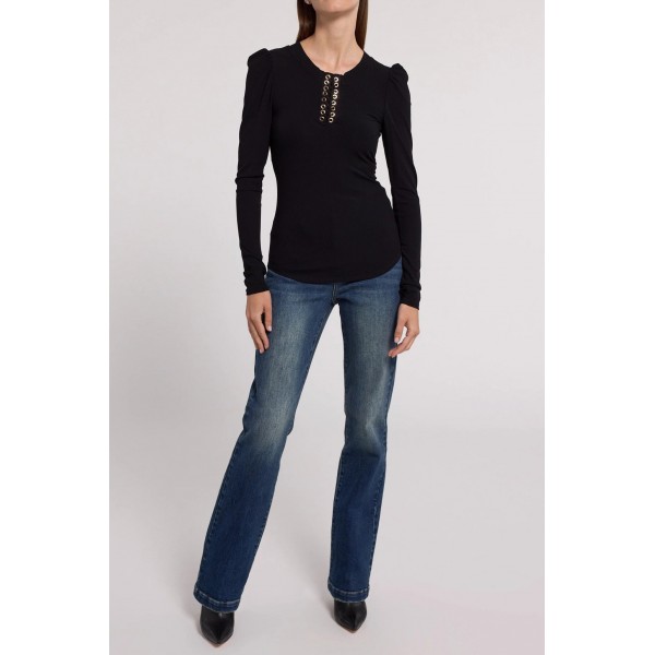 Khara Lace-Up Top