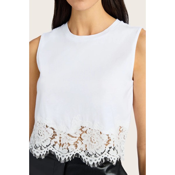 Palani Lace Mix Top