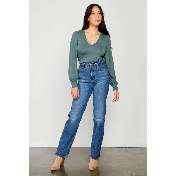 Kelly V Neck Top