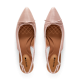 The Goldfinch Kitten Heel - Blush Patent Leather