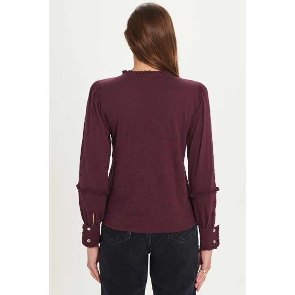 Victorian Ruffle Top