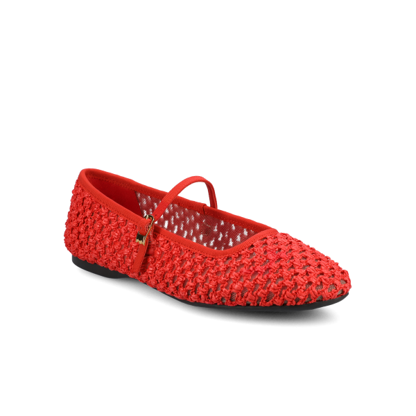 The Hummingbird - Mary Jane Red Openweave