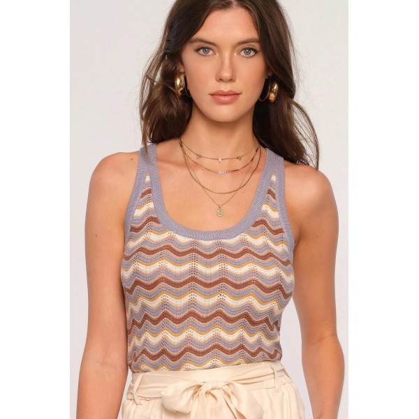 Allegra Zig Zag Tank