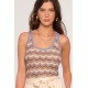 Allegra Zig Zag Tank