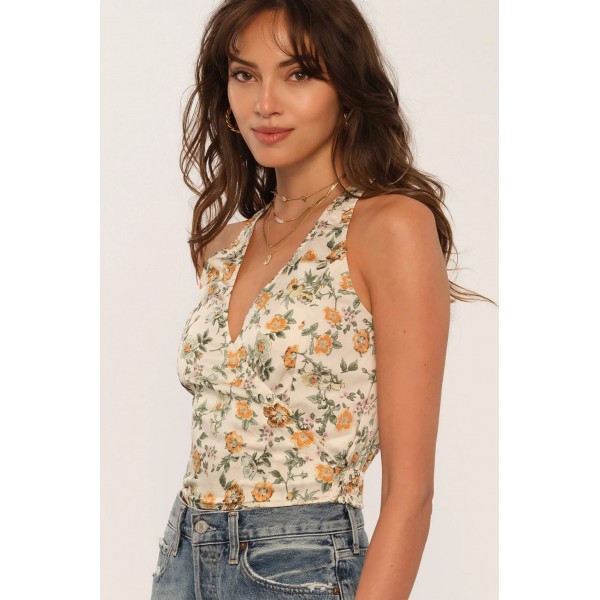 Lafayette Floral Top