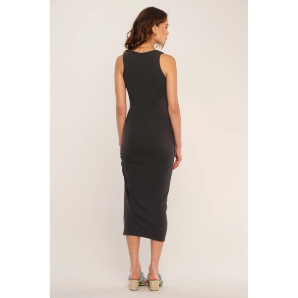 Perla Fitted Ruched Dress