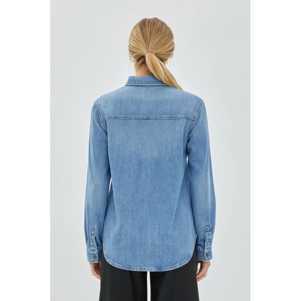 Button Down Denim Shirt