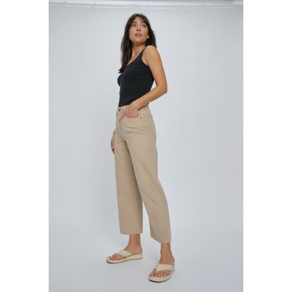 Nori Crop Wide Leg Jean