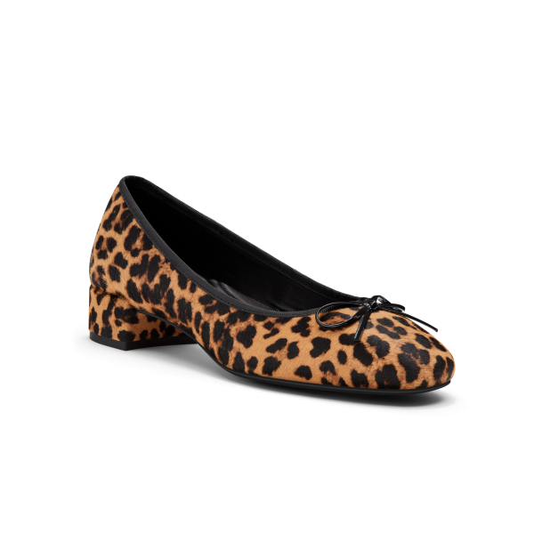 The Hummingbird 30 - Leopard Print Calf Hair