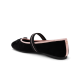 The Hummingbird - Mary Jane Black Suede