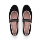 The Hummingbird - Mary Jane Black Suede